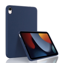 Kryt pro Apple iPad mini 6 - příjemný na dotek - silikonový - půlnočně modrý
