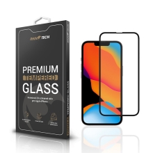 Tvrzené sklo (Tempered Glass) RHINOTECH pro Apple iPhone 13 / 13 Pro / 14 - 3D hrana - instalační rámeček