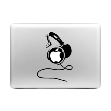 Samolepka ENKAY Hat-Prince na Apple MacBook - sluchátka DJ