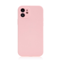 Kryt Mag Invisible pro Apple iPhone 12 - podpora MagSafe - gumový - světle růžový
