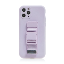 Kryt pro Apple iPhone 11 Pro - popruh / šňůrka - gumový - fialový