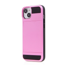 Kryt pro Apple iPhone 15 Plus - plastový / gumový - odolný - růžový