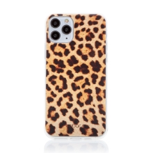 Kryt BABACO pro Apple iPhone 11 Pro Max - gumový - leopardí vzor