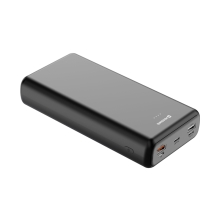 Externá batéria / powerbanka SWISSTEN Power Line - USB + USB-C - 30000 mAh - čierna