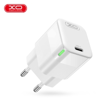 30W EU napájecí adaptér XO CE06 - USB-C - bílý