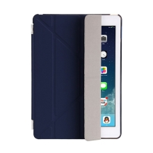 Pouzdro / kryt pro Apple iPad 9,7 (2017-2018) - odnímatelný Smart Cover - stojánek - plastové - tmavě modré