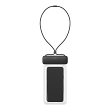 Pouzdro BASEUS pro Apple iPhone - voděodolné - plast / guma - černé