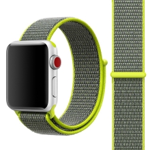 Remienok pre Apple Watch 41 mm / 40 mm / 38 mm - nylonový - zelený