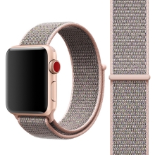 Remienok pre Apple Watch Ultra 49 mm / 45 mm / 44 mm / 42 mm - nylonový - ružový