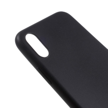 Kryt pro Apple iPhone X - ultratenký - gumový - černý