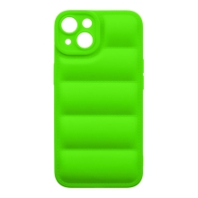 Kryt OBAL:ME Puffy pre Apple iPhone 14 - gumový - zelený