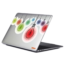 Obal / kryt ENKAY pro Apple Macbook  Pro 14" (A2442) - plastový - barevné žárovky