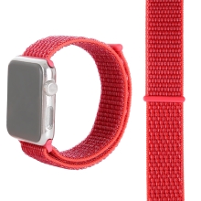 Remienok pre Apple Watch 41 mm / 40 mm / 38 mm - nylonový - červený