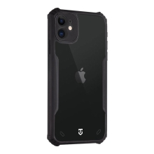 Kryt TACTICAL Quantum Stealth pro Apple iPhone 11 - odolný - plastový / gumový - průhledný / černý
