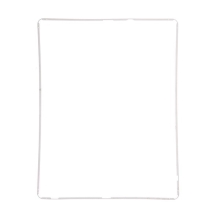 Středový rámeček pro Apple iPad 3. / 4.gen. - bílý - kvalita A+