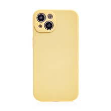Kryt Mag Invisible pro Apple iPhone 13 - podpora MagSafe - gumový - světle žlutý