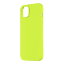 Kryt TACTICAL Velvet Smoothie pro Apple iPhone 14 Plus - příjemný na dotek - silikonový - avokádově zelený