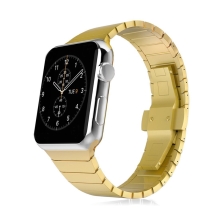 Remienok pre Apple Watch Ultra 49 mm / 45 mm / 44 mm / 42 mm - oceľový - zlatý