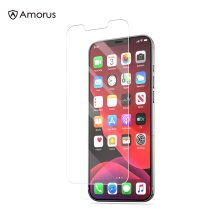 Tvrzené sklo (Tempered Glass) AMORUS pro Apple iPhone 12 mini - přední - 2,5D - 0,3mm