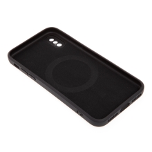 Kryt pro Apple iPhone X / Xs - podpora MagSafe - silikonový - černý