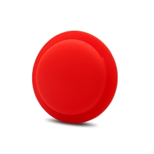 Kryt / puzdro pre Apple AirTag - samolepiace - silikónové - červené