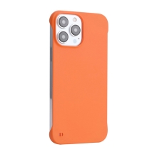 Kryt ENKAY pro Apple iPhone 13 Pro - protiskluzový povrch - plastový - oranžový