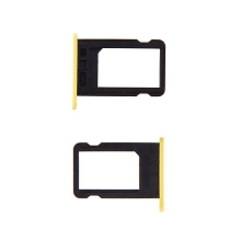 Rámeček / šuplík na Nano SIM pro Apple iPhone 5C - žlutý - kvalita A+