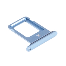 Rámeček / šuplík na Nano SIM pro Apple iPhone Xr - modrý (Blue) - kvalita A+