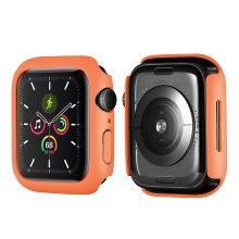 Kryt / rámeček pro Apple Watch 45mm Series 7 / 8 / 9 - plastový - oranžový