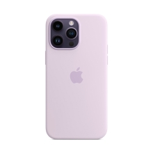 Originální kryt pro Apple iPhone 14 Pro Max - MagSafe - silikonový - šeříkově modrý