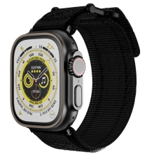 Remienok TECH PROTECT Scout pre Apple Watch 49 mm / 45 mm / 44 mm / 42 mm - nylon - čierny
