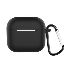 Pouzdro DEVIA pro Apple AirPods 3 - karabina - silikonové - černé