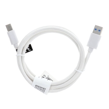Synchronizačný a nabíjací kábel USB-C - USB - silný - 1 m - biely