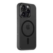 TACTICAL Hyperstealth kryt pre Apple iPhone 15 Pro - Podpora MagSafe - Čierny