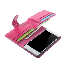 Peněženka s prostorem pro umístění Apple iPhone 6 / 6S - růžová