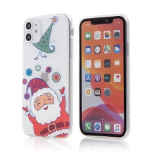 Kryt pro Apple iPhone 11 - žonglující Santa Claus - gumový