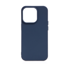 Kryt pro Apple iPhone 15 Pro - silikonový - tmavě modrý