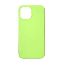 Kryt TACTICAL Velvet Smoothie pro Apple iPhone 12 Pro Max - příjemný na dotek - silikonový - avokádově zelený
