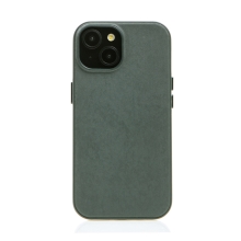 Kryt Wowen Mag pro Apple iPhone 15 Plus - podpora MagSafe - látková tkanina - zelený