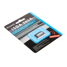 Přepojka / redukce Micro SD na SD kartu pro Apple MacBook Pro Retina 13" - zapuštěná - stříbrná