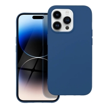 Kryt FORCELL pro Apple iPhone 14 Pro Max - silikonový - tmavě modrý