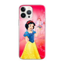 DISNEY kryt pre Apple iPhone 12 / 12 Pro - Snow White - gumový - ružový