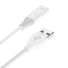 Nabíjecí kabel pro Apple Pencil 1 - USB-A samec na Ligtning samice - 1m - bílý