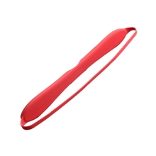 Pouzdro pro Apple Pencil 2 - s popruhem pro uchycení - silikonové - červené