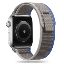 Řemínek TECH-PROTECT pro Apple Watch 41mm / 40mm / 38mm - nylonový - šedý / modrý