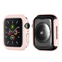 Kryt / rámeček pro Apple Watch 45mm Series 7 / 8 / 9 - plastový - růžový