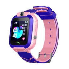 Chytré hodinky pro děti XO - GSM volání - LBS lokalizace - fotoaparát - růžové