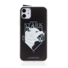 Kryt Game of Thrones pre Apple iPhone 11 - Stark Crest - evil - gumový