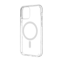 Kryt TACTICAL MagForce pre Apple iPhone 13 Pro - MagSafe magnety - plast / guma - priehľadný