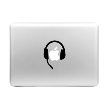 Samolepka ENKAY Hat-Prince na Apple MacBook - sluchátka